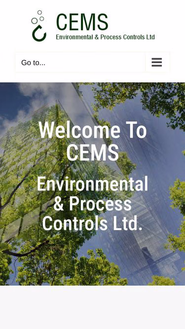 Screenshot of environmental.ie