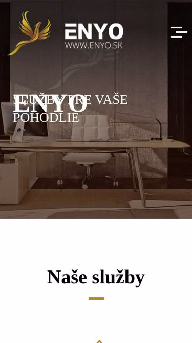 Screenshot of enyo.sk