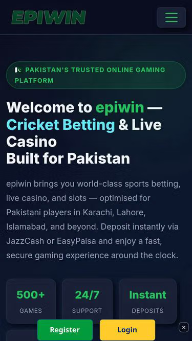 Screenshot of epiwin.org
