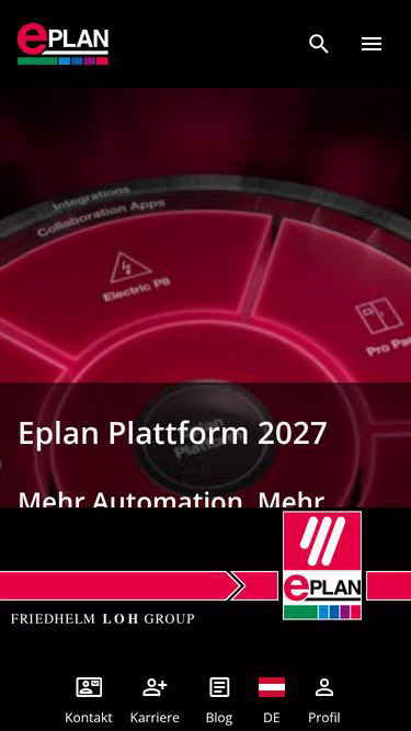 Screenshot of eplan.at