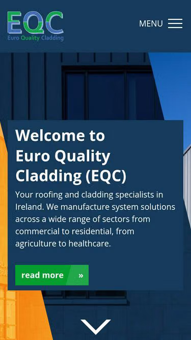Screenshot of eqc.ie
