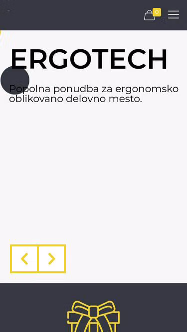 Screenshot of ergotech.si