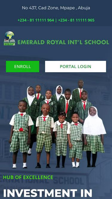 Screenshot of eris.com.ng