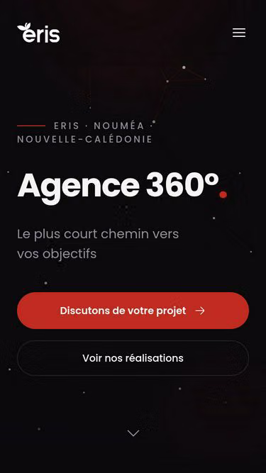 Screenshot of eris.nc