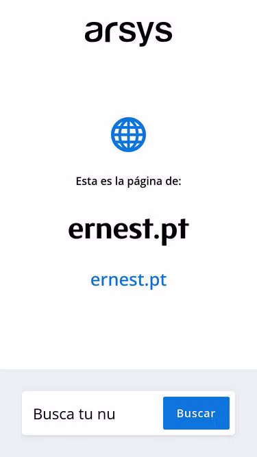 Screenshot of ernest.pt