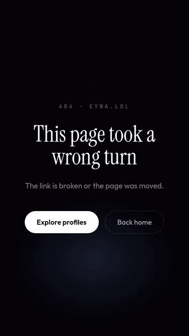 Screenshot of error.tf