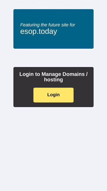 Screenshot of esop.today
