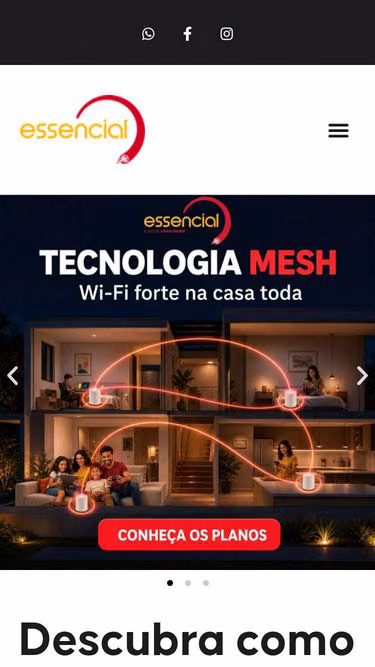 Screenshot of essencial.net.br