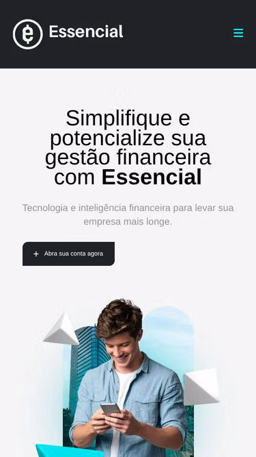 Screenshot of essencial.solutions