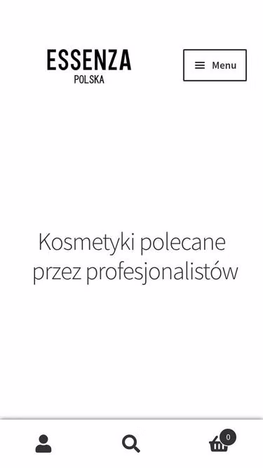 Screenshot of essenza.pl