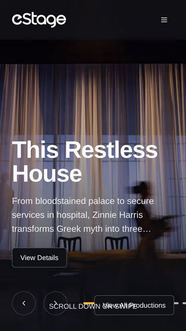 Screenshot of estage.uk