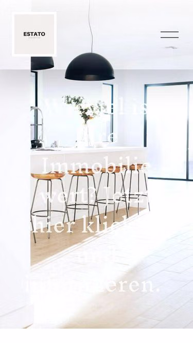 Screenshot of estato.immobilien