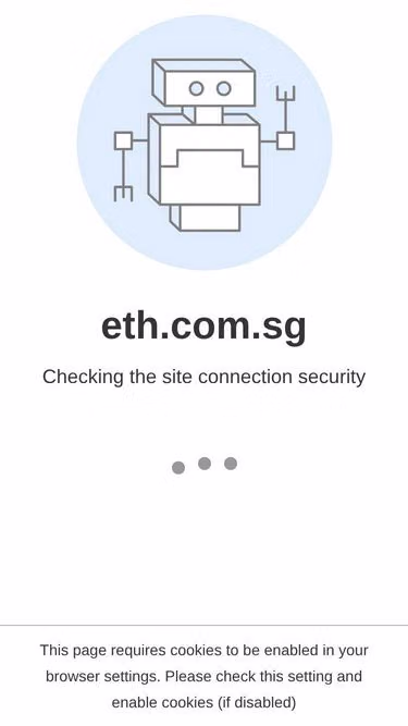 Screenshot of eth.com.sg