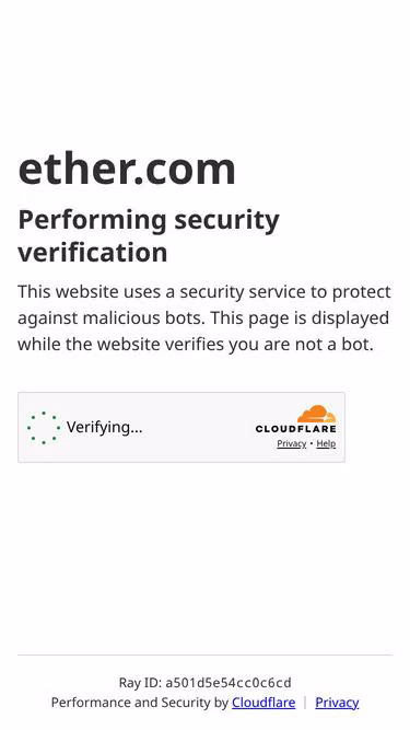 Screenshot of ether.com