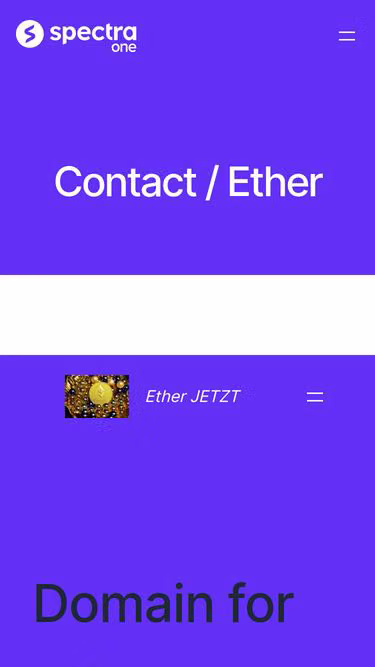 Screenshot of ether.jetzt