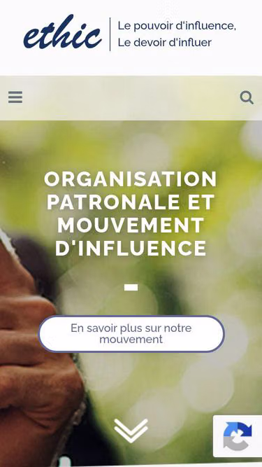 Screenshot of ethic.fr