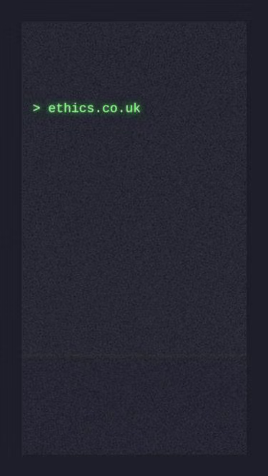 Screenshot of ethics.co.uk