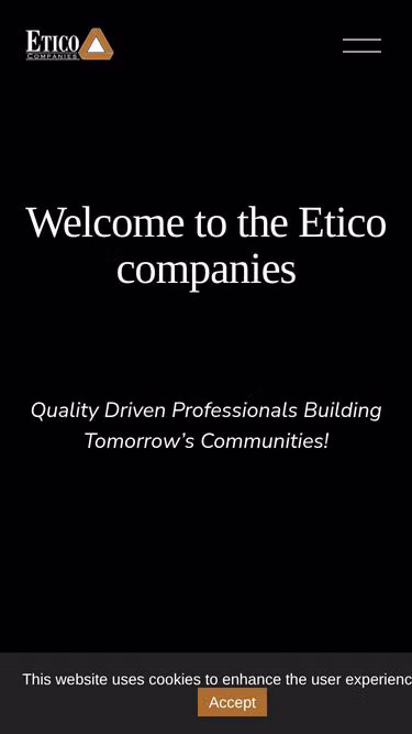 Screenshot of etico.one