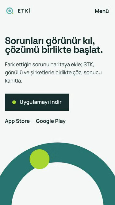 Screenshot of etki.app