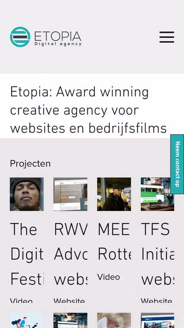 Screenshot of etopia.nl