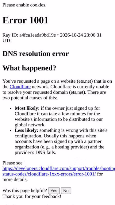 Screenshot of ets.net