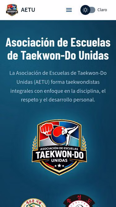 Screenshot of etu.com.ar