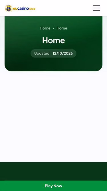 Screenshot of eucasino.shop