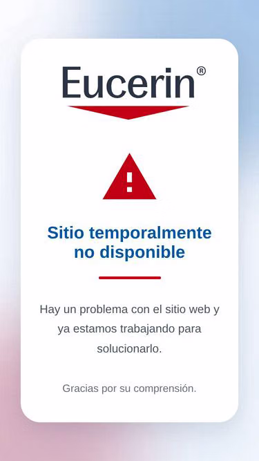 Screenshot of eucerin.mx