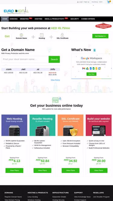 Screenshot of eurodigital.site