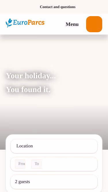Screenshot of europarcs.gr