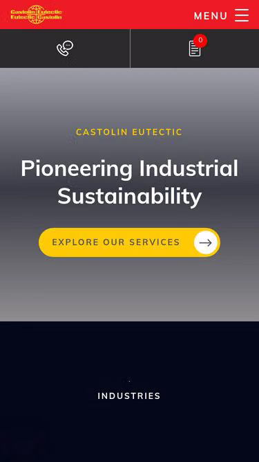Screenshot of eutectic.com