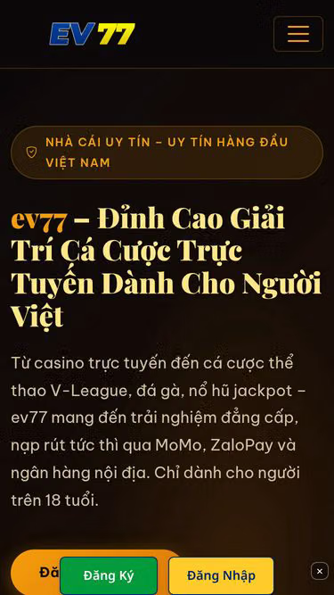 Screenshot of ev77.vu