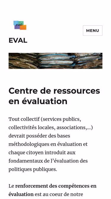 Screenshot of eval.fr