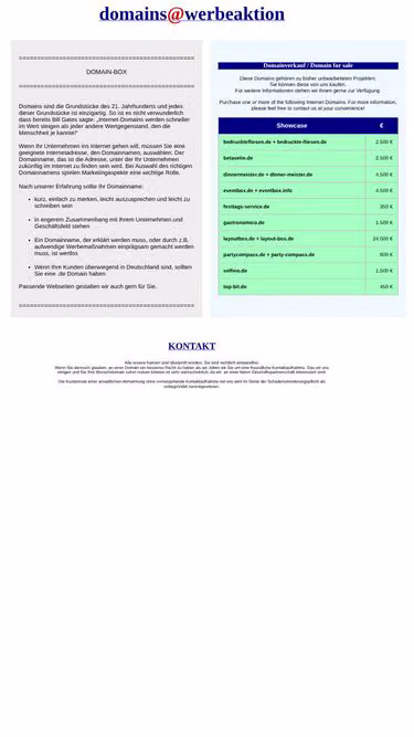 Screenshot of eventbox.info