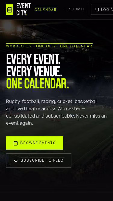 Screenshot of eventcity.app