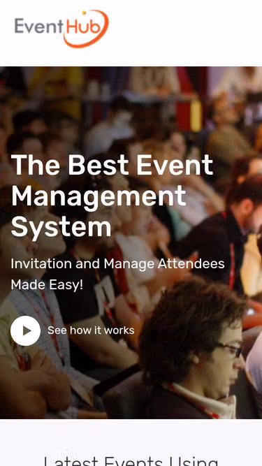 Screenshot of eventhub.id
