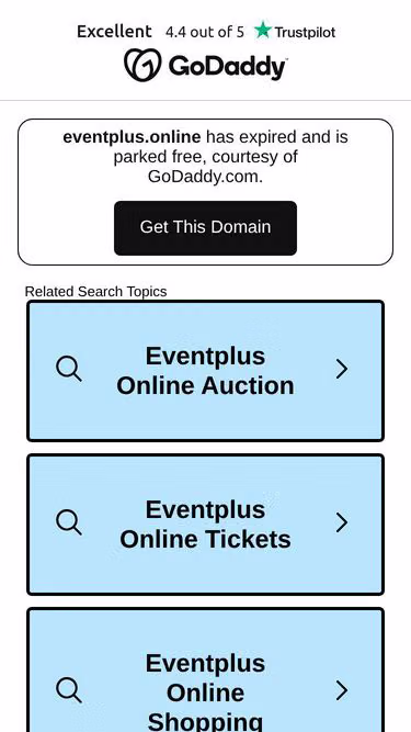 Screenshot of eventplus.online