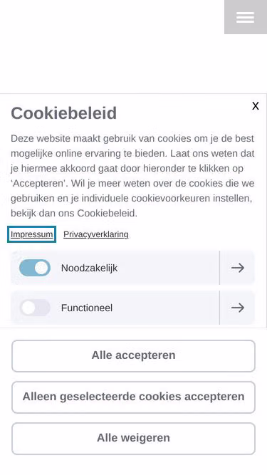 Screenshot of everafter.be