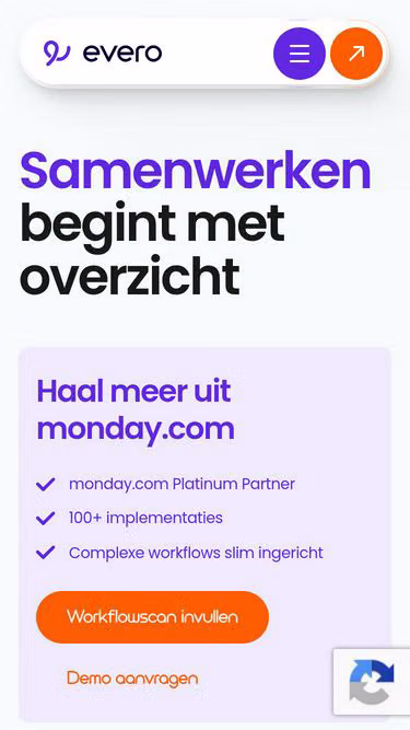 Screenshot of evero.nl