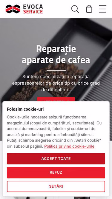Screenshot of evoca.md