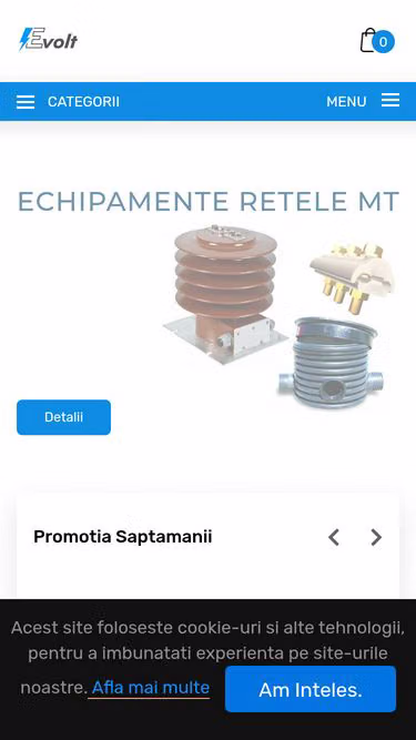 Screenshot of evolt.ro
