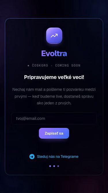 Screenshot of evoltra.app