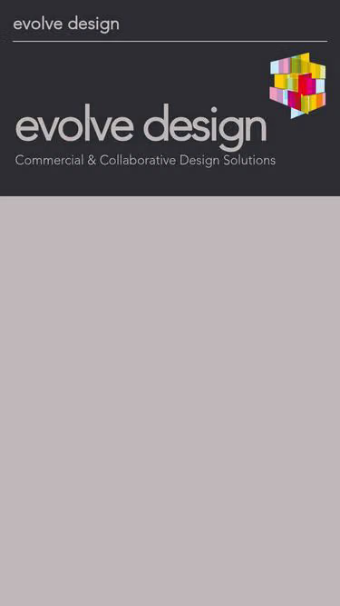 Screenshot of evolvedesign.co.nz