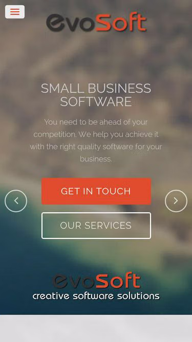 Screenshot of evosoft.co.nz