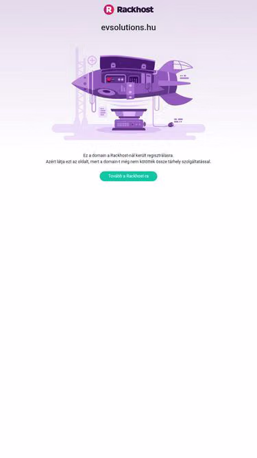 Screenshot of evsolutions.hu
