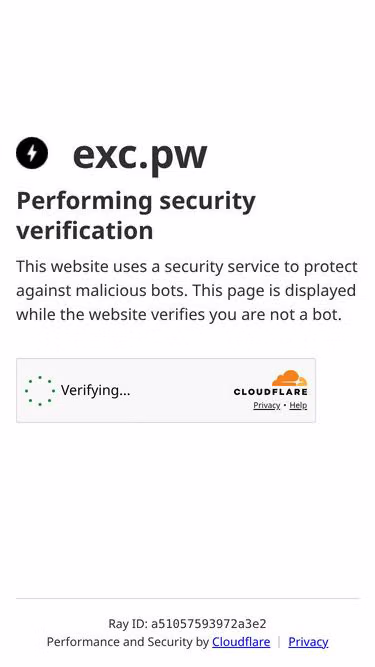 Screenshot of exc.pw