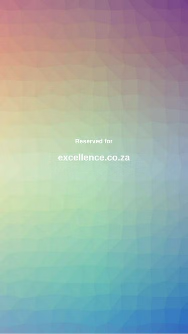 Screenshot of excellence.co.za
