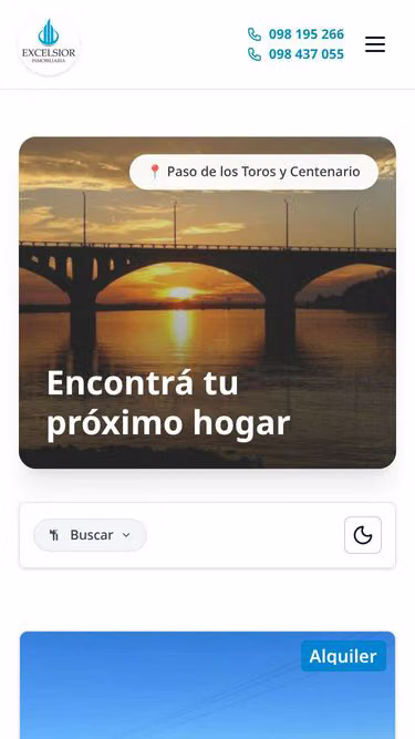Screenshot of excelsior.com.uy