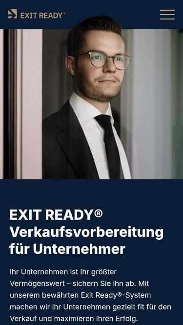 Screenshot of exitready.now