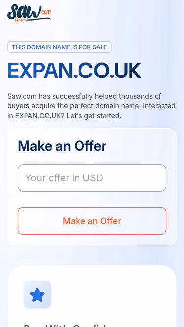 Screenshot of expan.co.uk